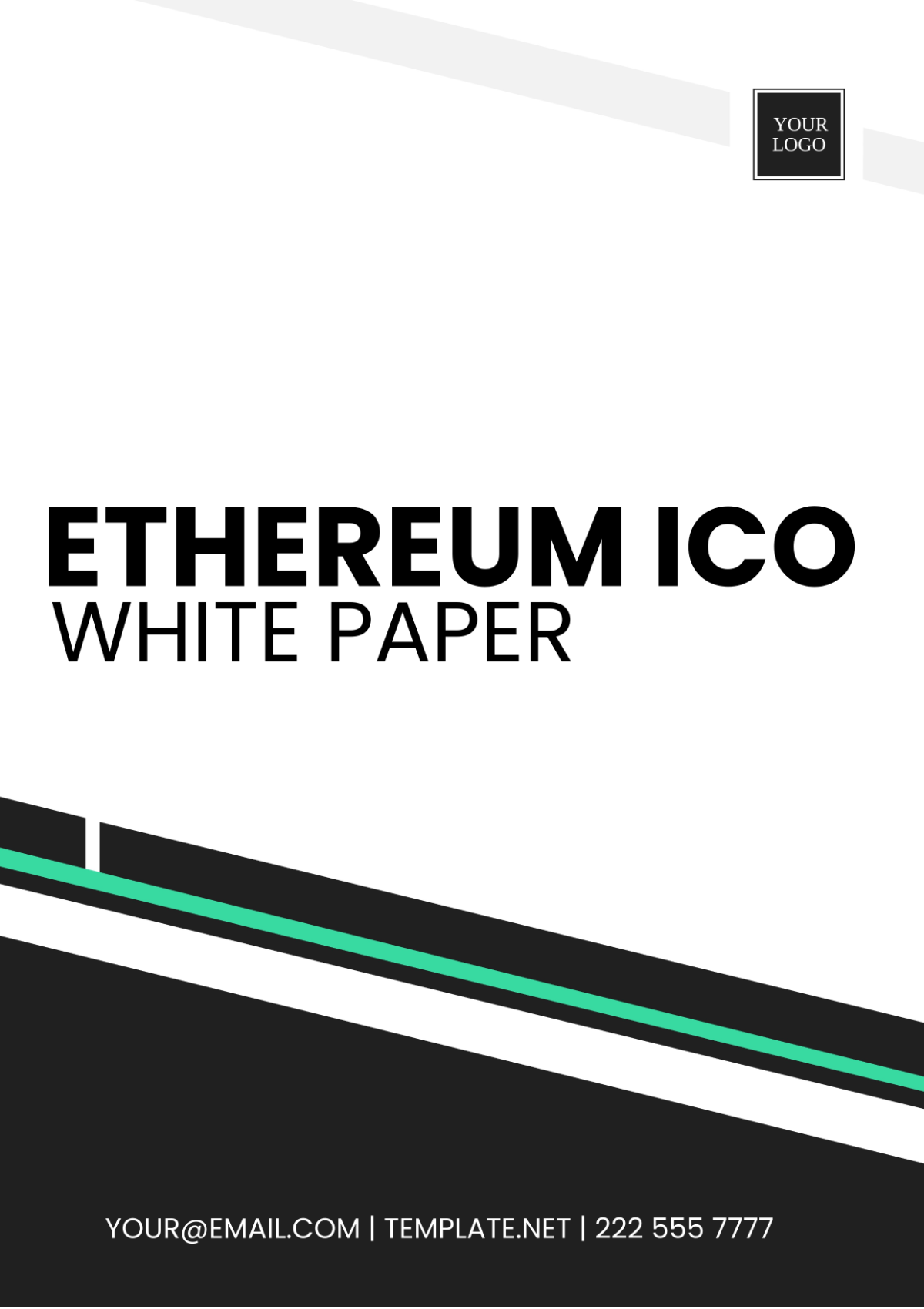 Free Ethereum ICO White Paper Template