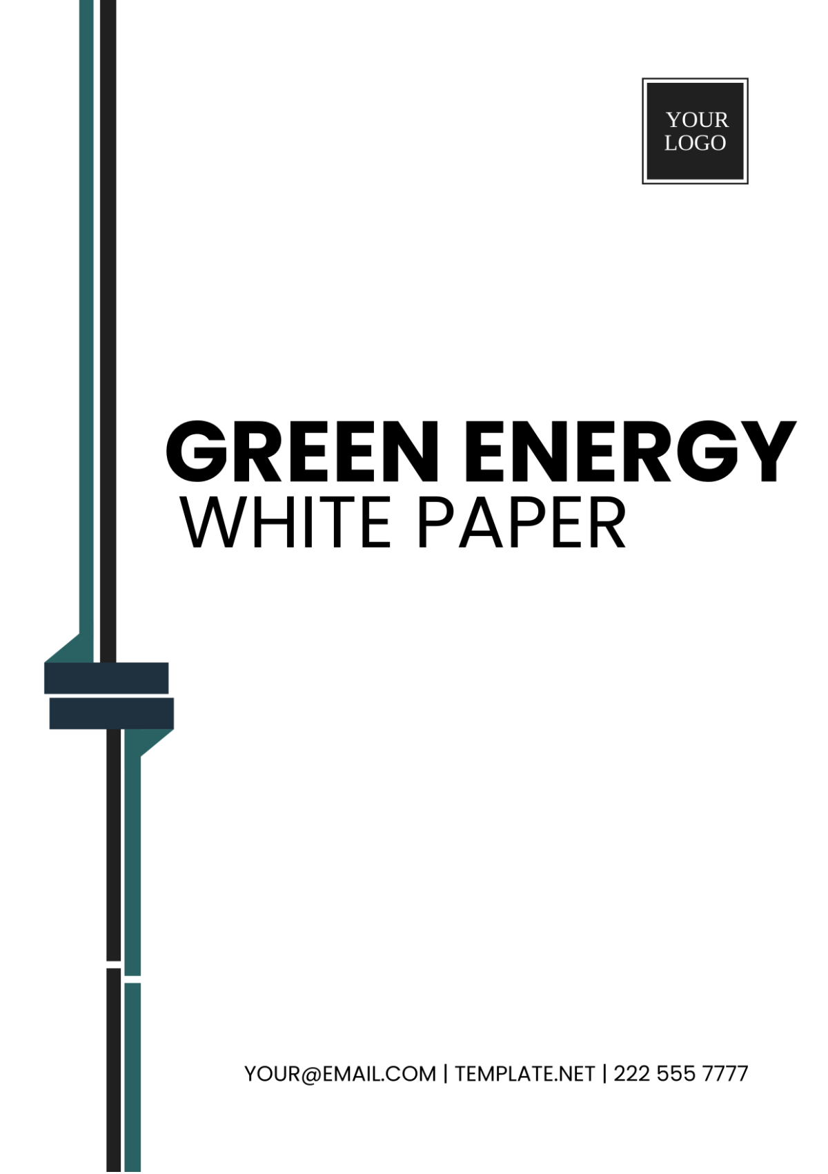 Free Green Energy White Paper Template