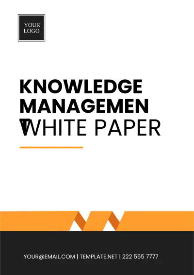 Free Knowledge Management White Paper Template to Edit Online