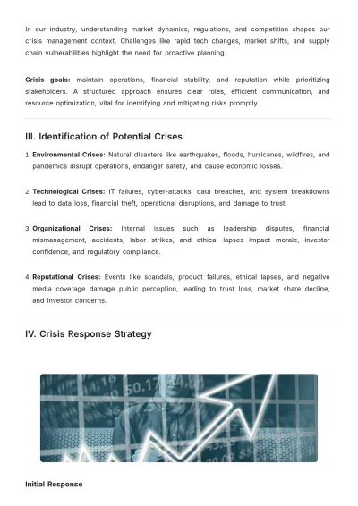 Free Crisis Management White Paper Template to Edit Online