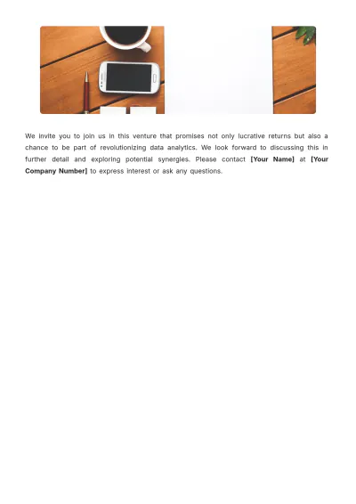 Free Call For Investors White Paper Template to Edit Online