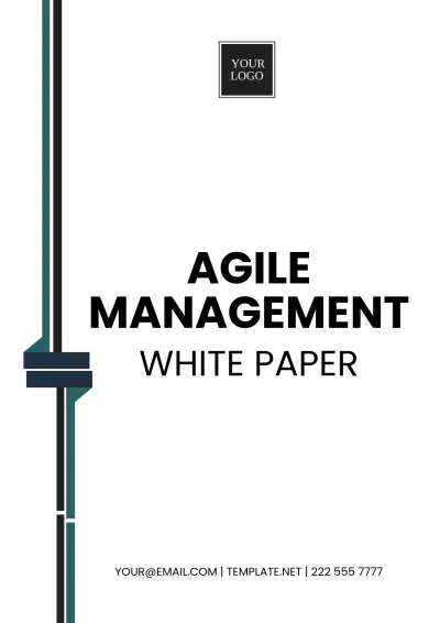 Free Agile Management White Paper Template to Edit Online