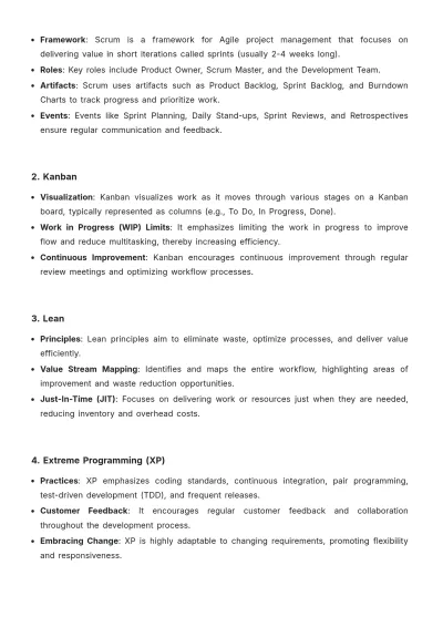 Free Agile Management White Paper Template to Edit Online