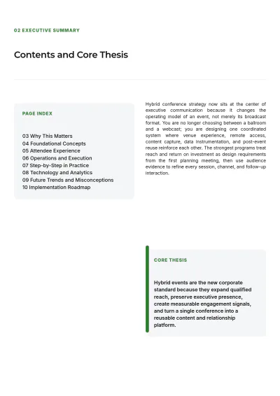 Free Event Management White Paper Template to Edit Online