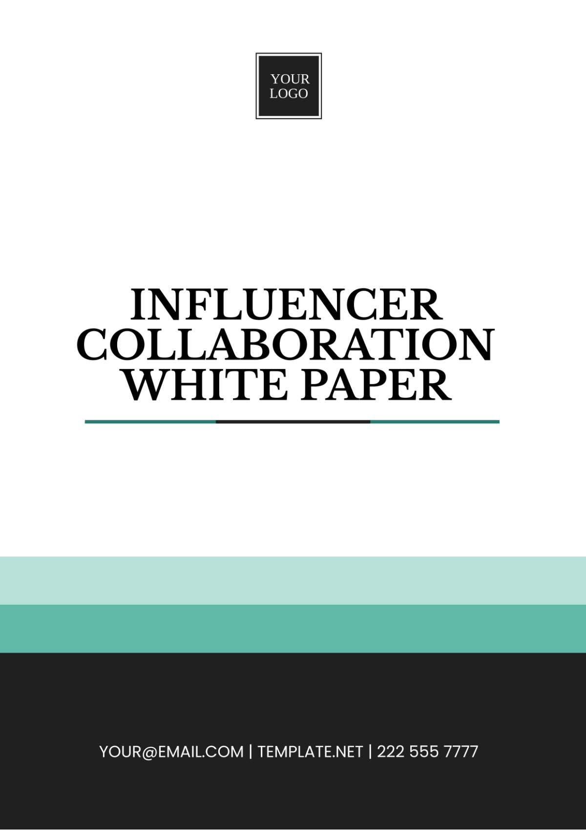 Influencer Collaboration White Paper Template