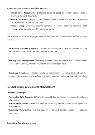 Free Collateral Management White Paper Template to Edit Online