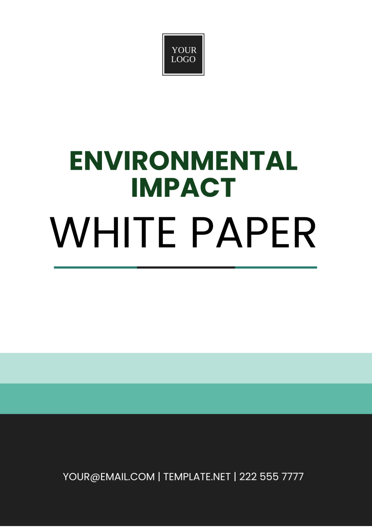 Environmental Impact White Paper Template