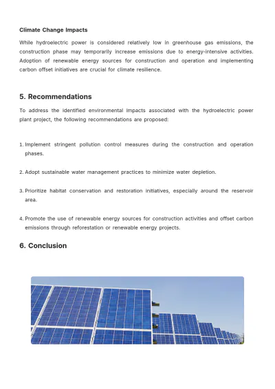 Free Environmental Impact White Paper Template to Edit Online