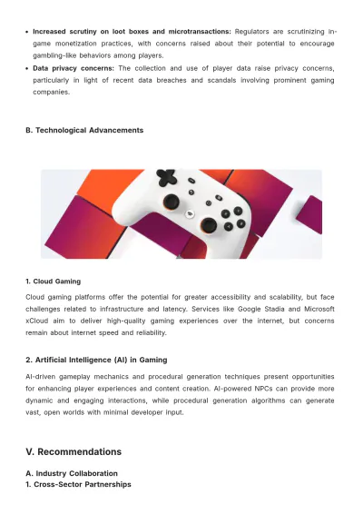 Free Gaming White Paper Template to Edit Online