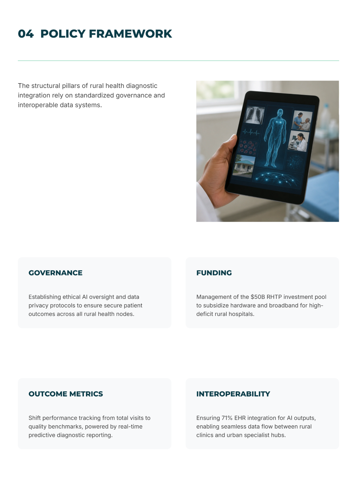 Free Government Healthcare Policy White Paper Template to Edit Online