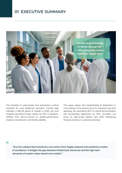 Free Government Healthcare Policy White Paper Template to Edit Online