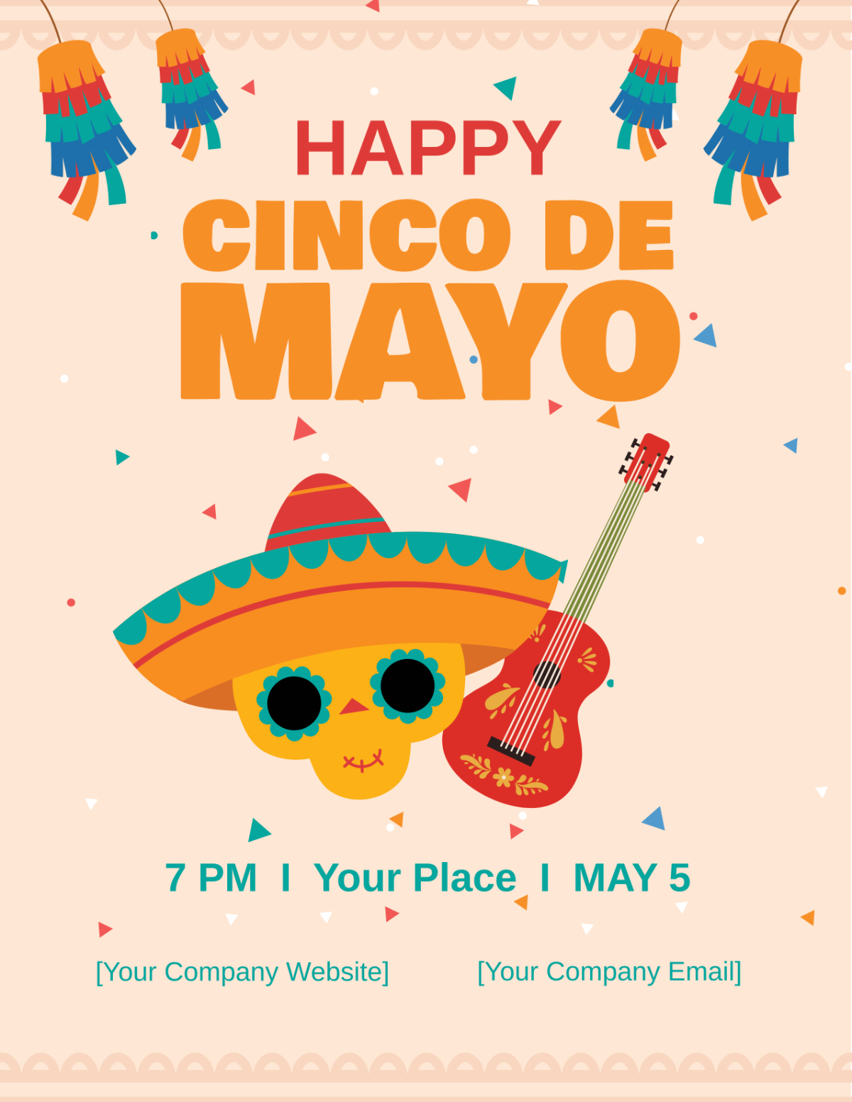 Happy Cinco De Mayo Flyer