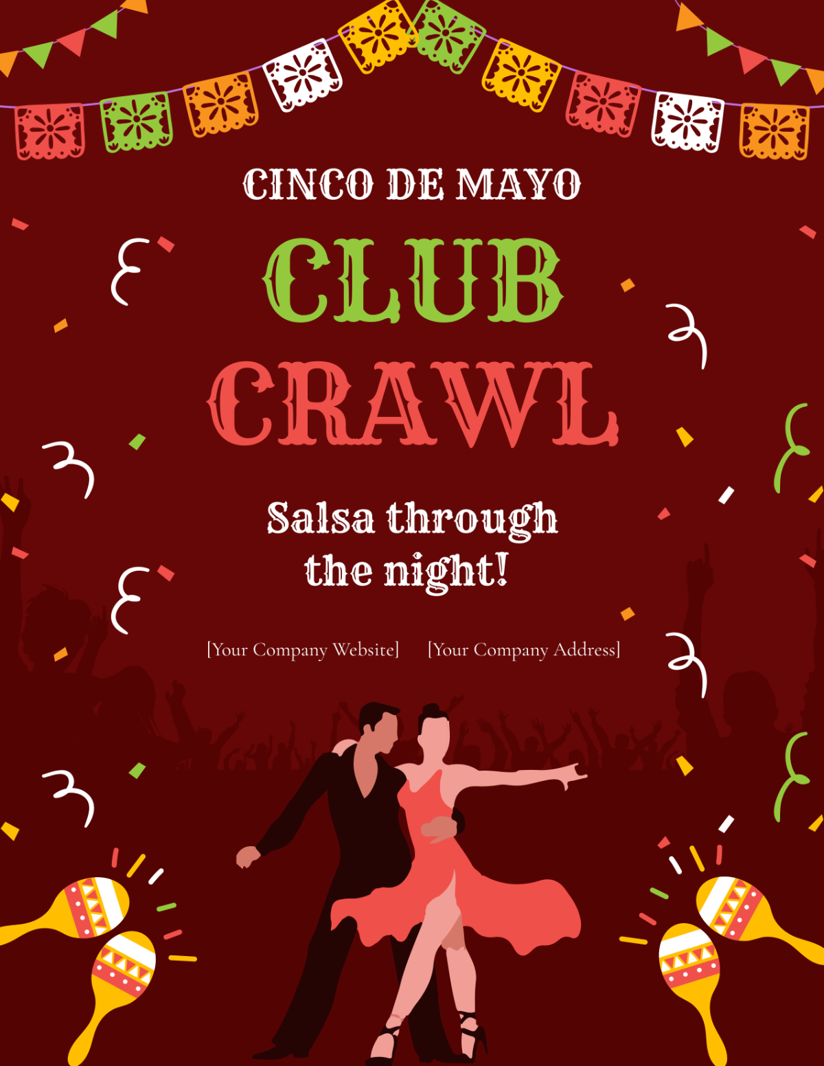 Cinco De Mayo Club Flyer