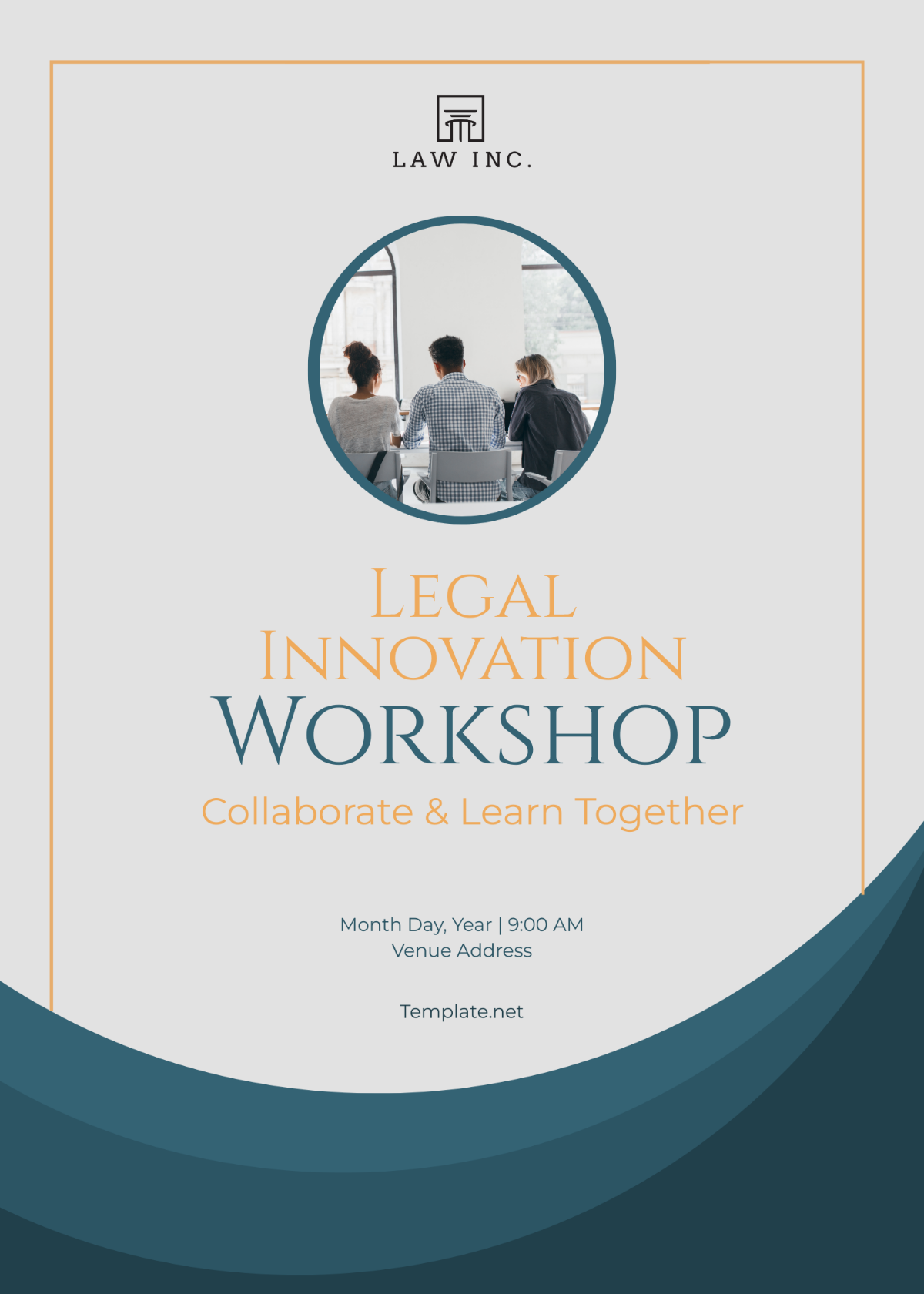 Law Firm Workshop Invitation Template