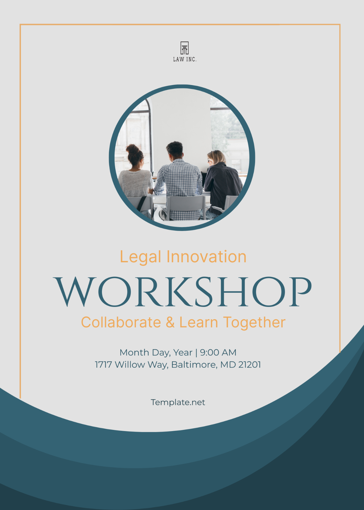 Law Firm Workshop Invitation Template - Edit Online & Download