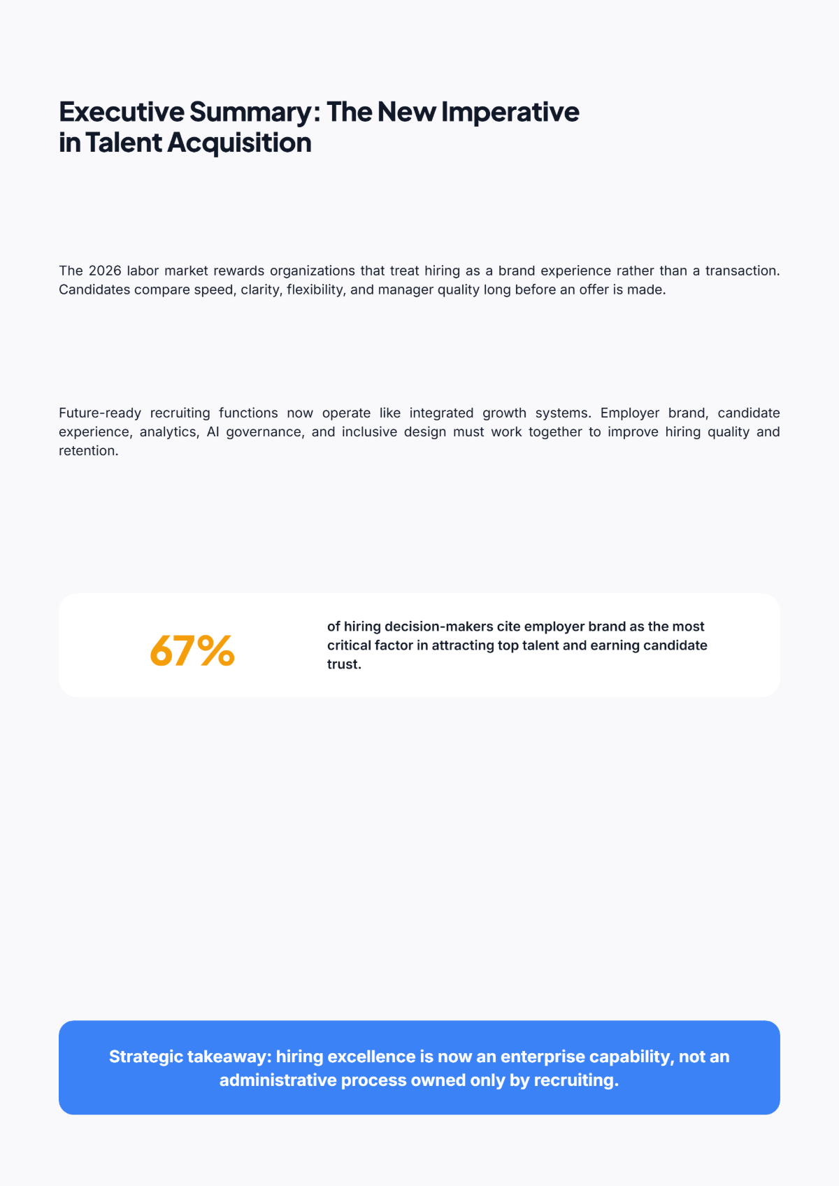 Free Hiring Strategies HR White Paper Template to Edit Online