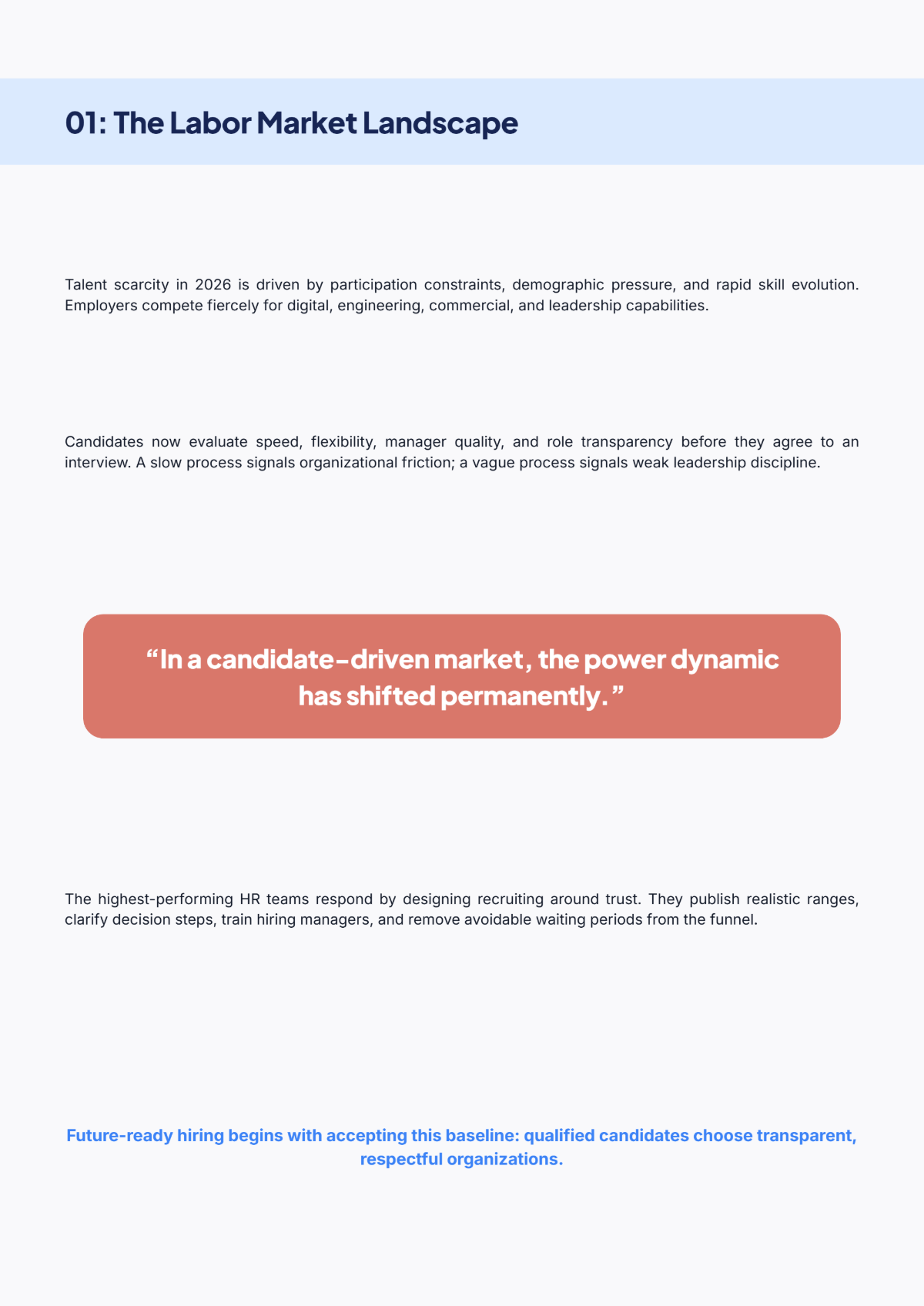 Free Hiring Strategies HR White Paper Template to Edit Online