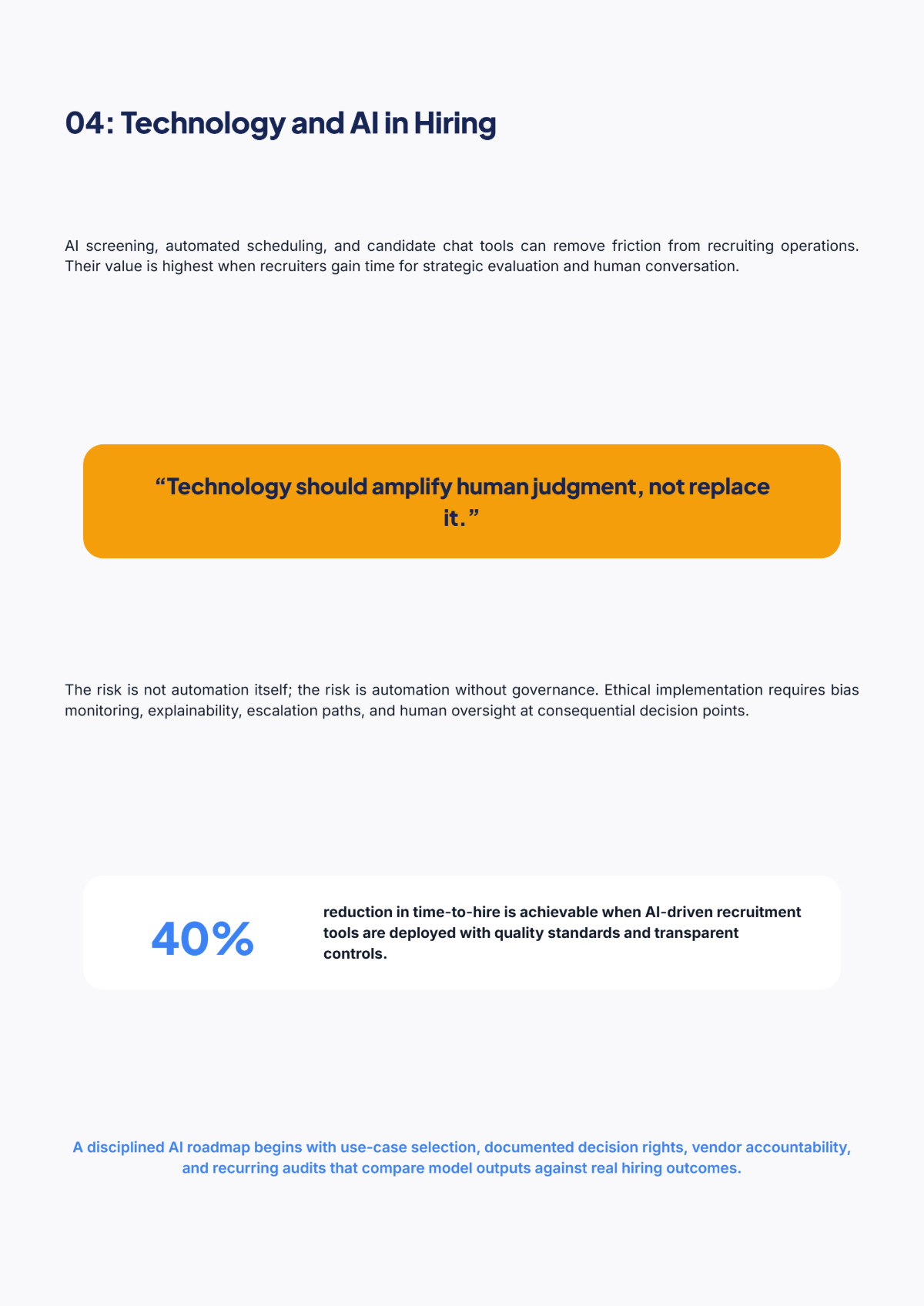 Free Hiring Strategies HR White Paper Template to Edit Online