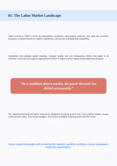 Free Hiring Strategies HR White Paper Template to Edit Online