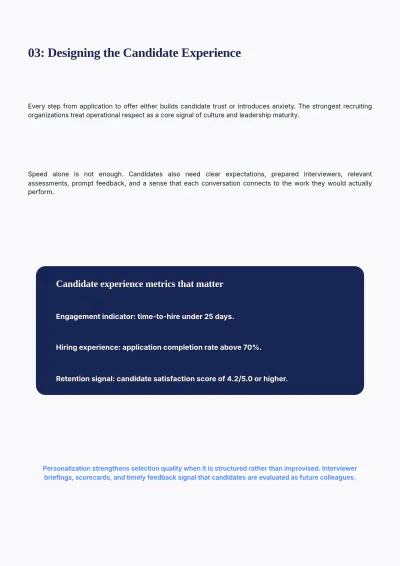 Free Hiring Strategies HR White Paper Template to Edit Online