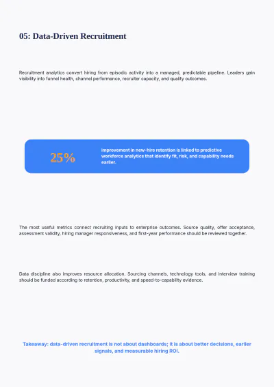 Free Hiring Strategies HR White Paper Template to Edit Online