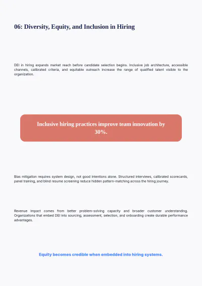 Free Hiring Strategies HR White Paper Template to Edit Online