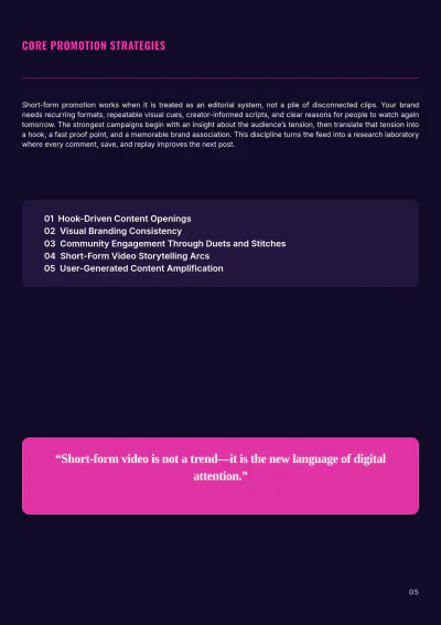 Free Social Media Promotion White Paper Template to Edit Online