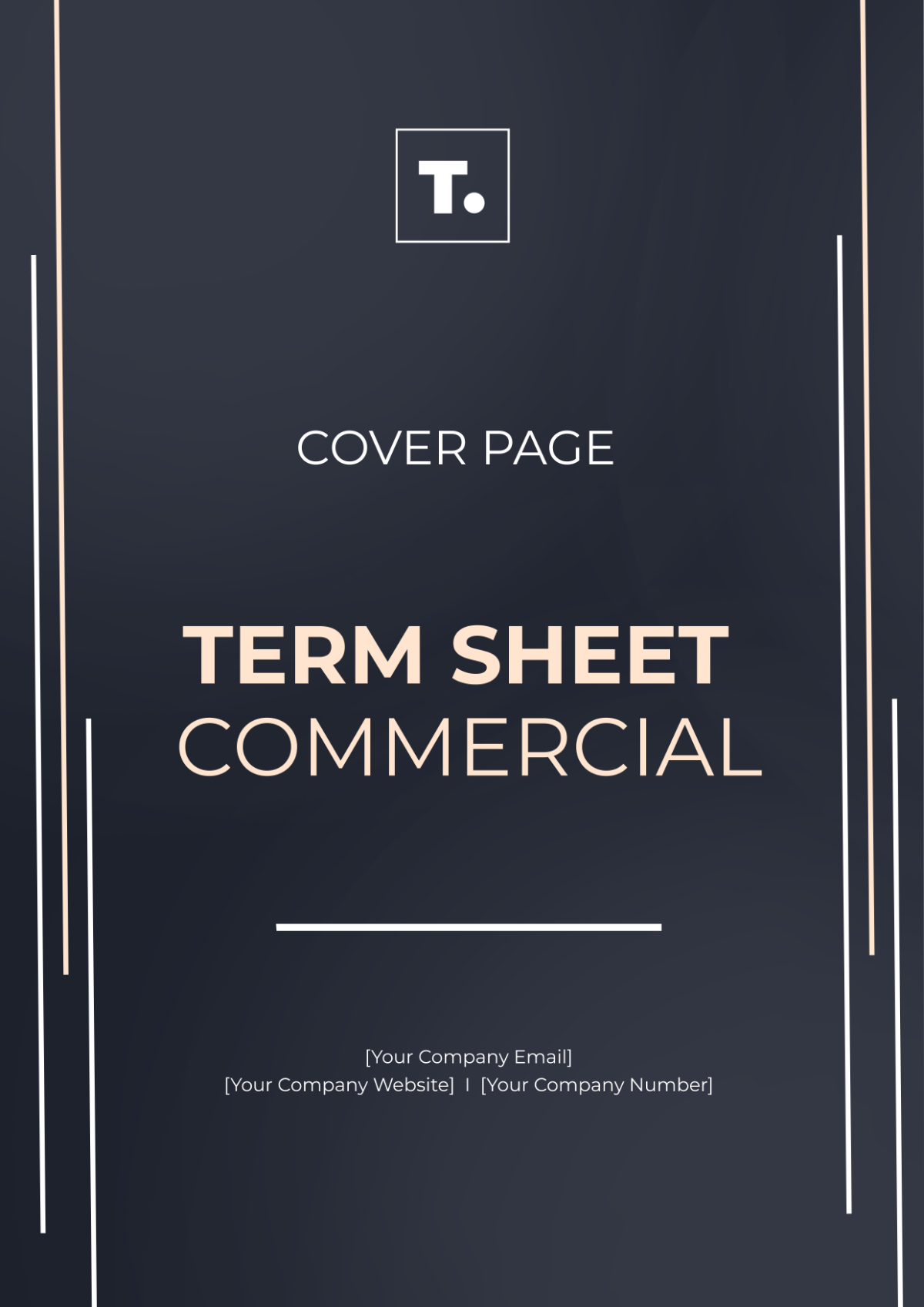 Term Sheet Commercial Cover Page