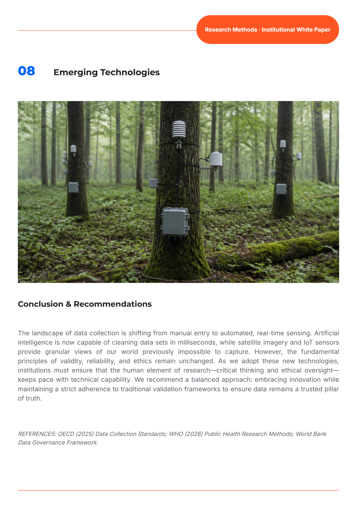Free Data Collection White Paper Template to Edit Online