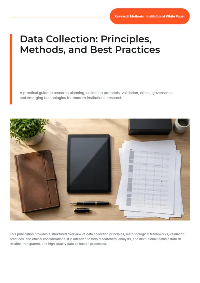 Free Data Collection White Paper Template to Edit Online