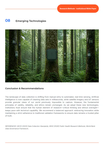Free Data Collection White Paper Template to Edit Online