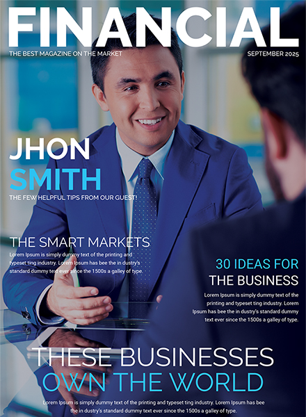 financial magazine cover page template download 36 magazines in