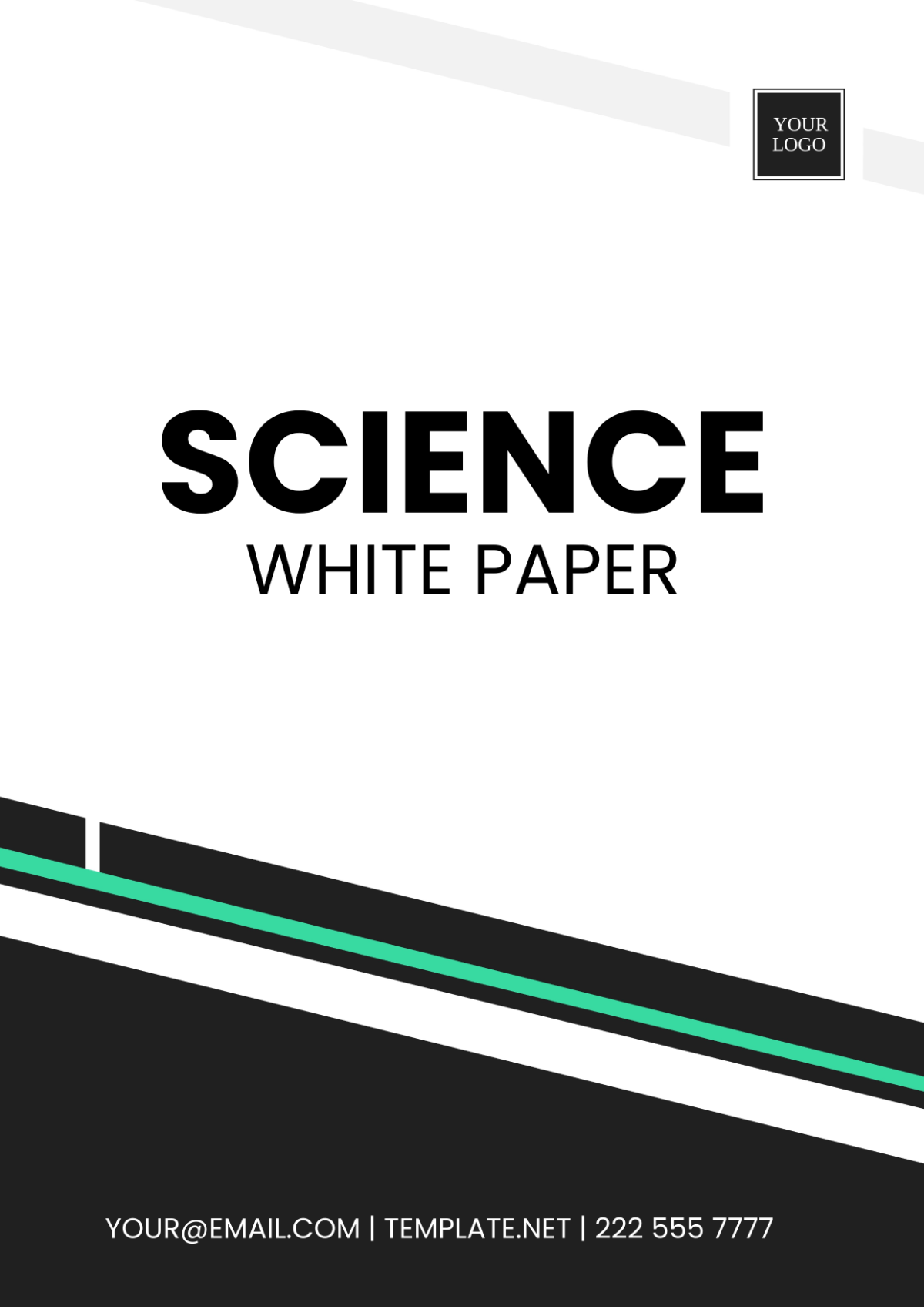 Free Science White Paper Template