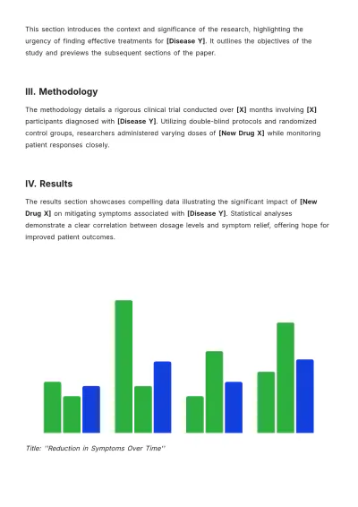 Free Science White Paper Template to Edit Online