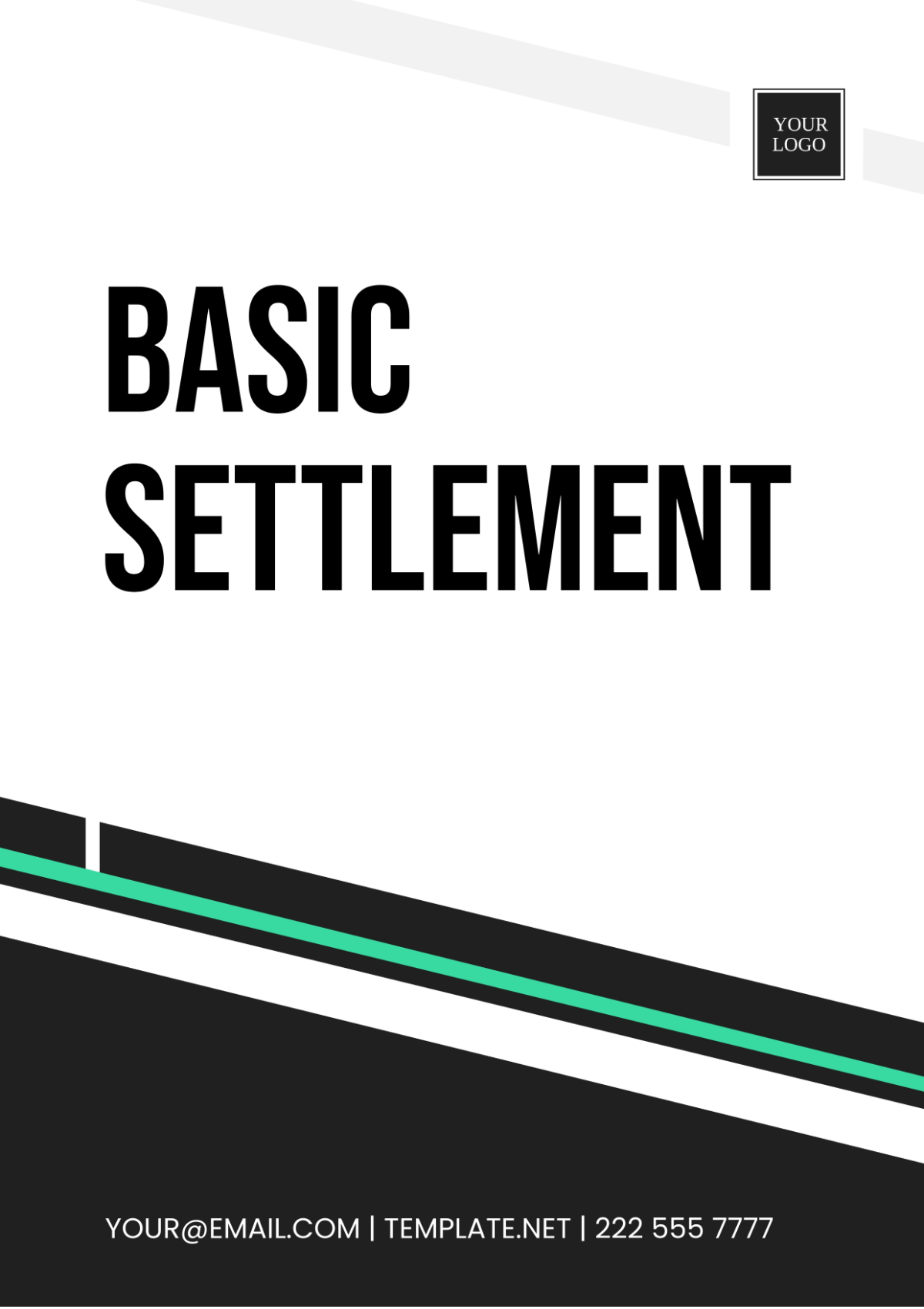 Basic Settlement Template