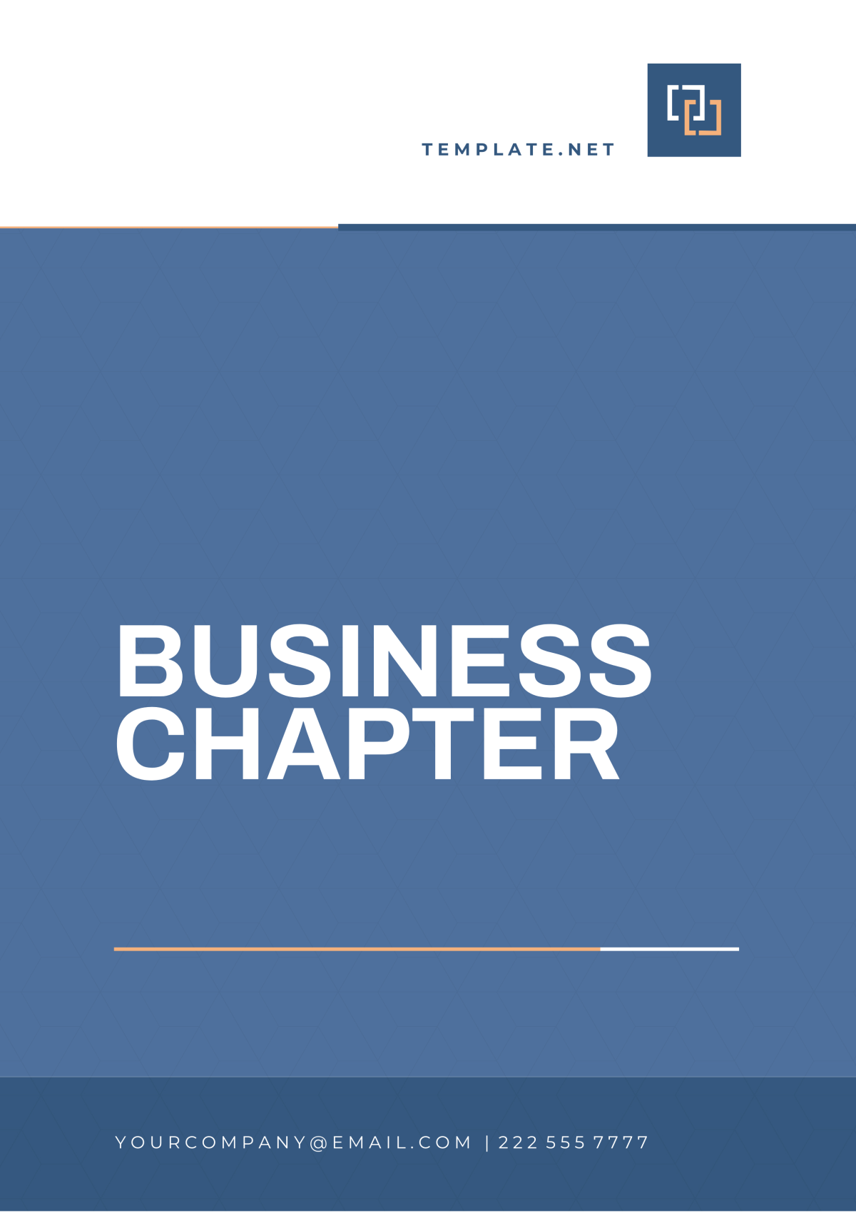 Business Chapter Template - Edit Online & Download