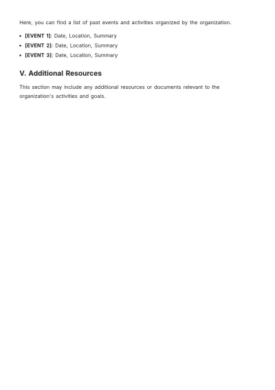 Free Student Organization Roster Template to Edit Online