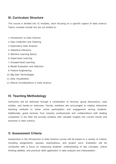 Free Course White Paper Template to Edit Online
