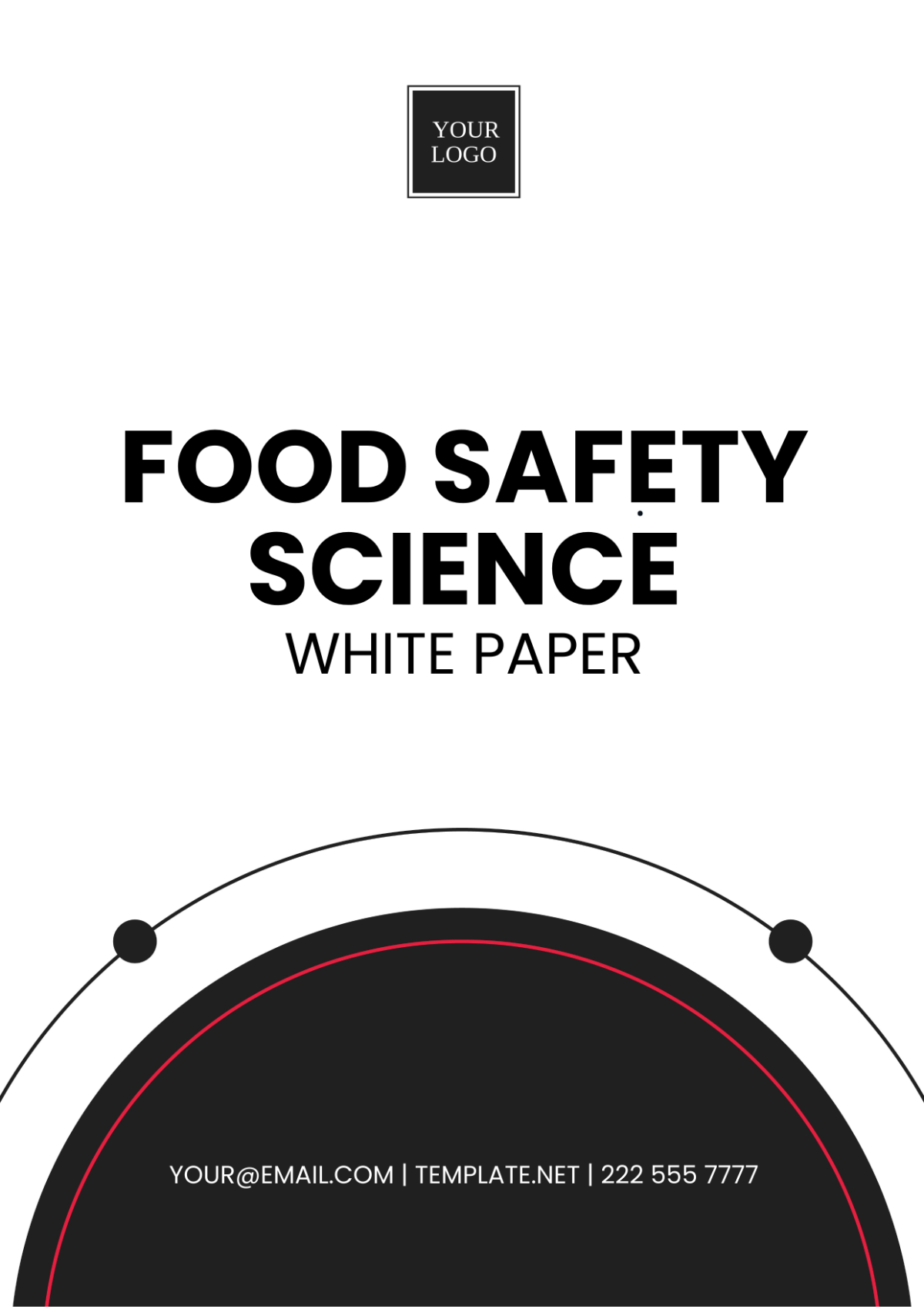 Food Safety Science White Paper Template
