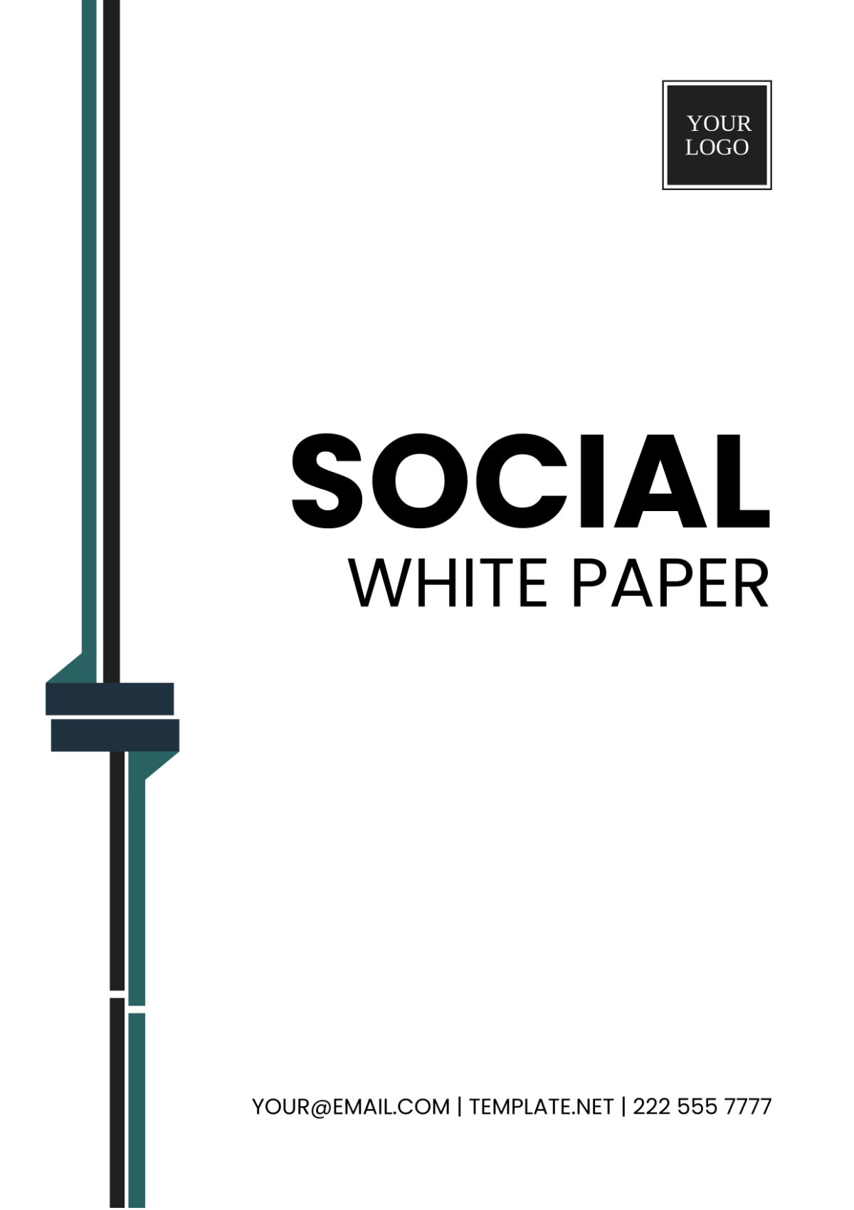 Social White Paper Template