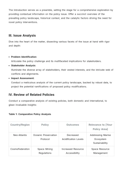 Free Social White Paper Template to Edit Online