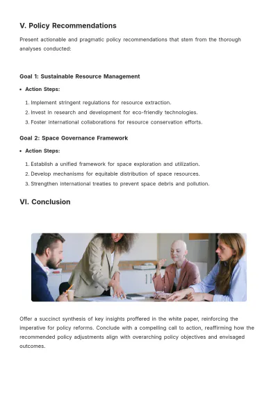 Free Social White Paper Template to Edit Online