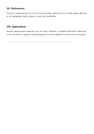Free Social White Paper Template to Edit Online