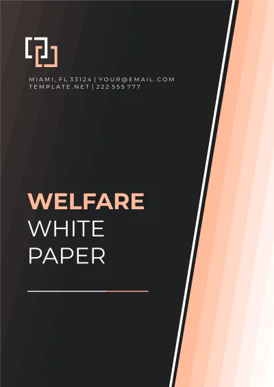 Free Welfare White Paper Template to Edit Online