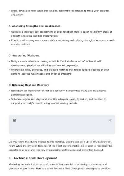Free Tennis Article Template to Edit Online