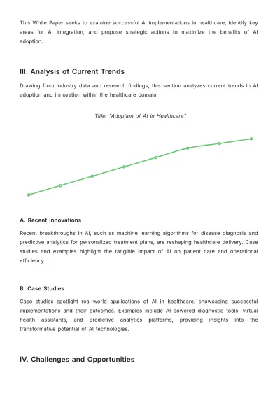 Free Creative White Paper Template to Edit Online