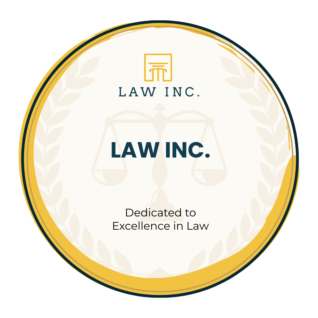 Law Firm Label Sticker Template