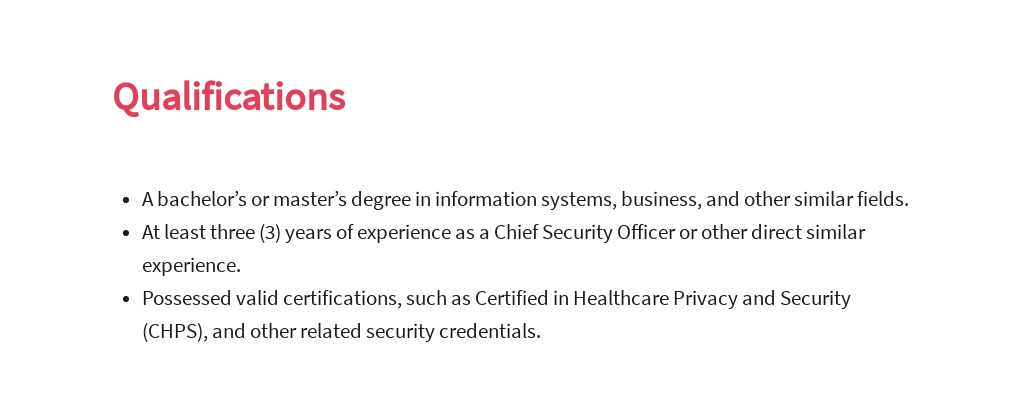 Free Chief Security Officer Job Ad/Description Template 5.jpe