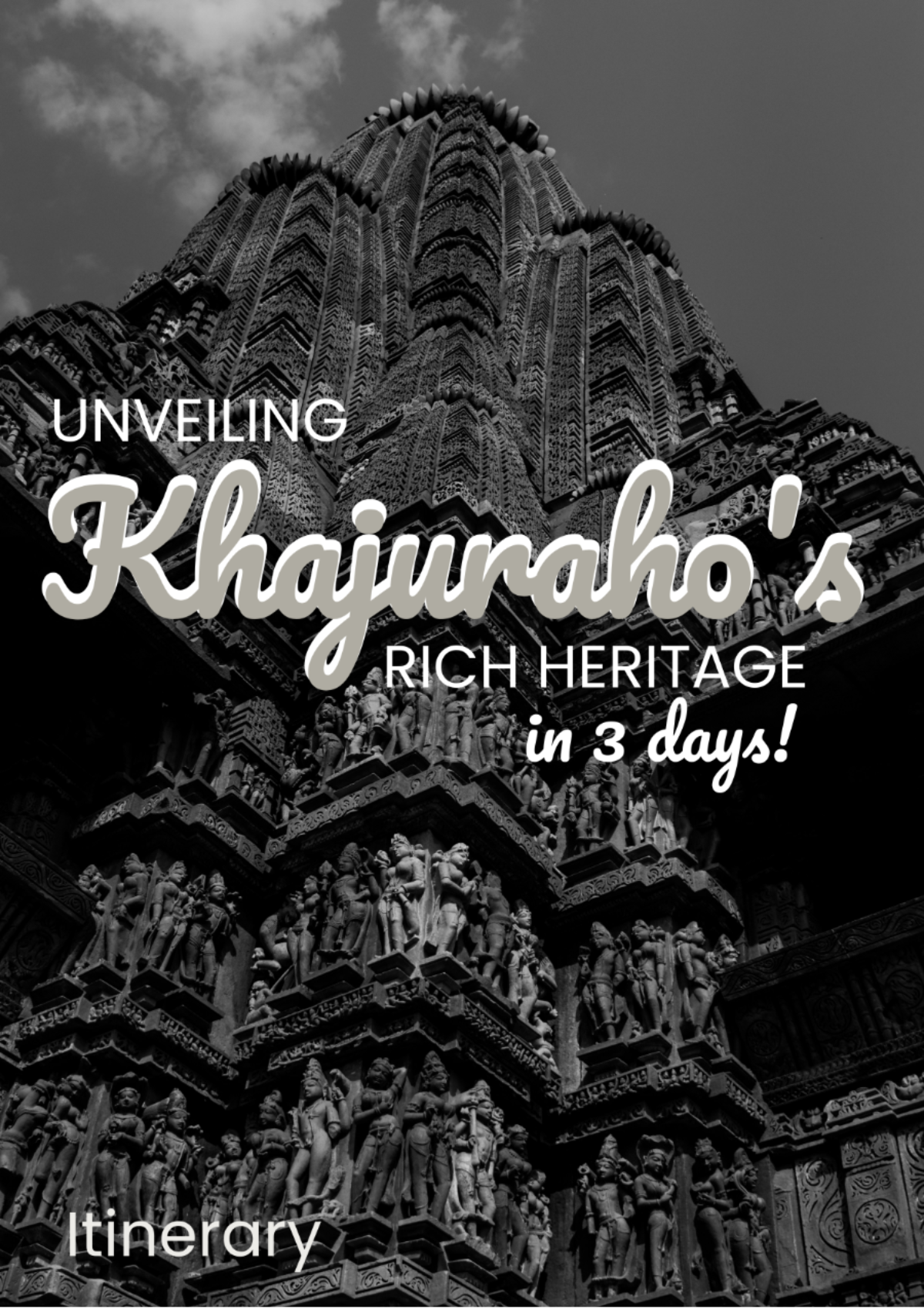 Free Khajuraho Itinerary Template