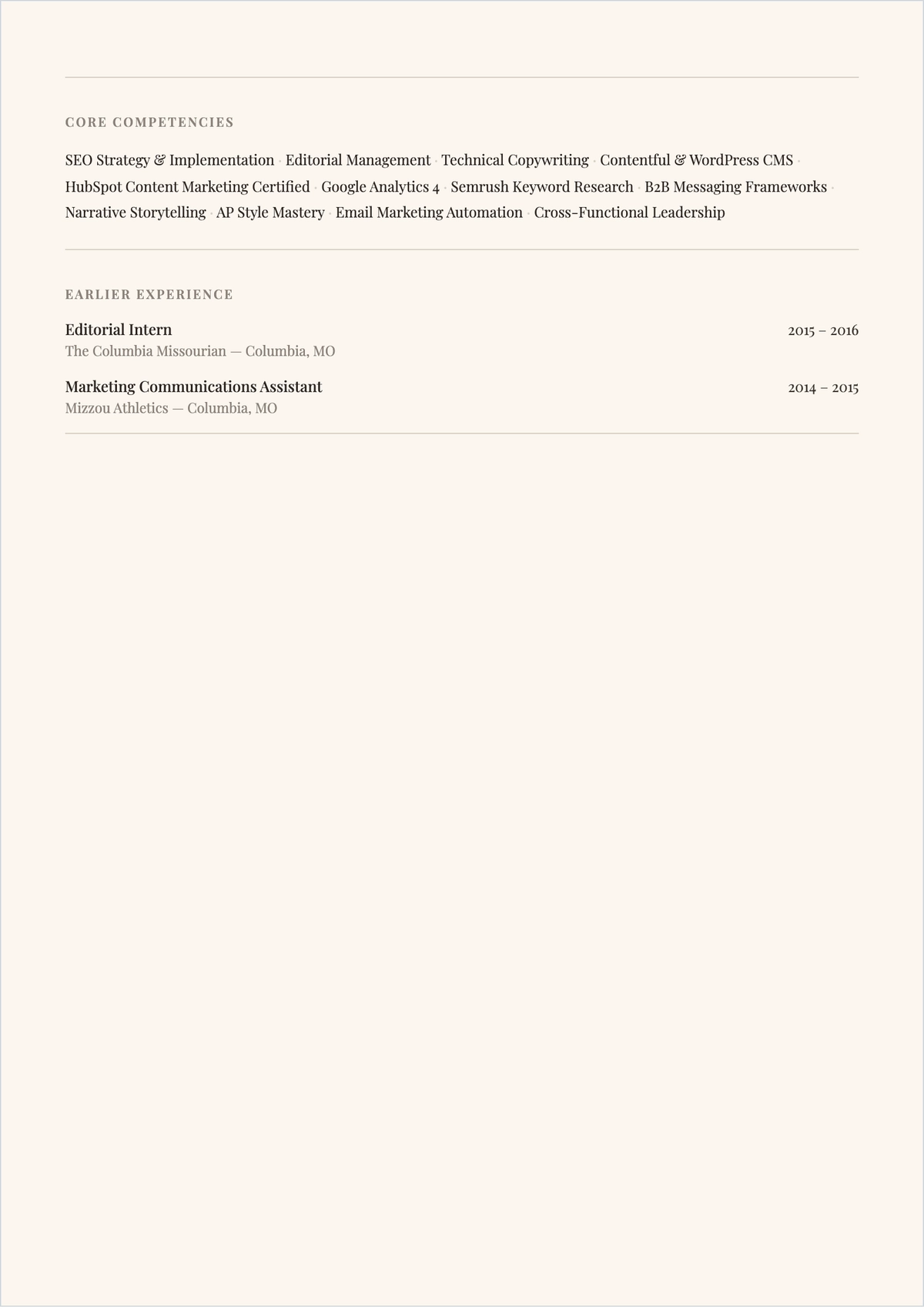 Free Writer ATS Resume Summary Template, AI Resume Builder